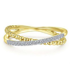 New 18k Yellow Gold Plated Women's Sapphire Ring
